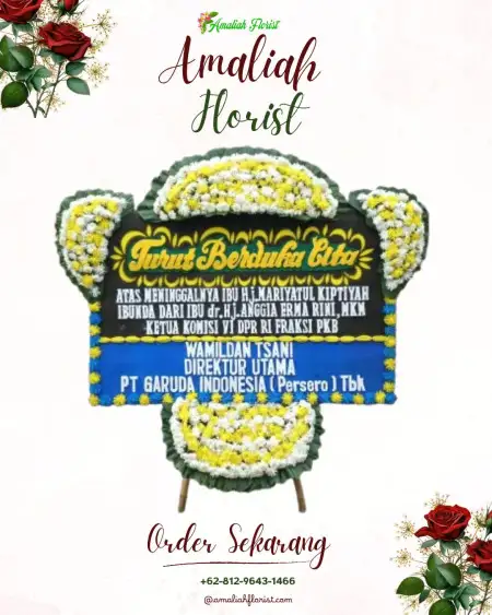 Papan Bunga Duka Wahyuharjo
